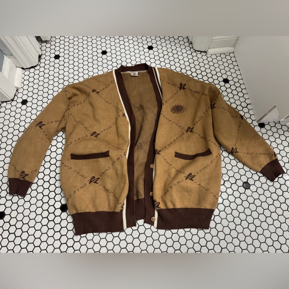 FPMZ cardigan sweater size medium